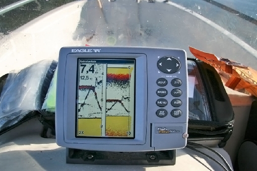 Echo sounder is an outstanding tool for vertical jigging.