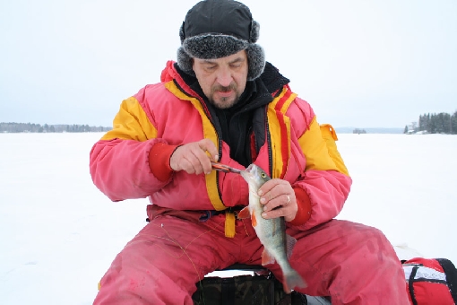 Ice fishing season is going on – at last