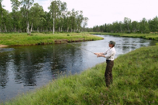 Upper part of River Kemijoki, Savukoski.